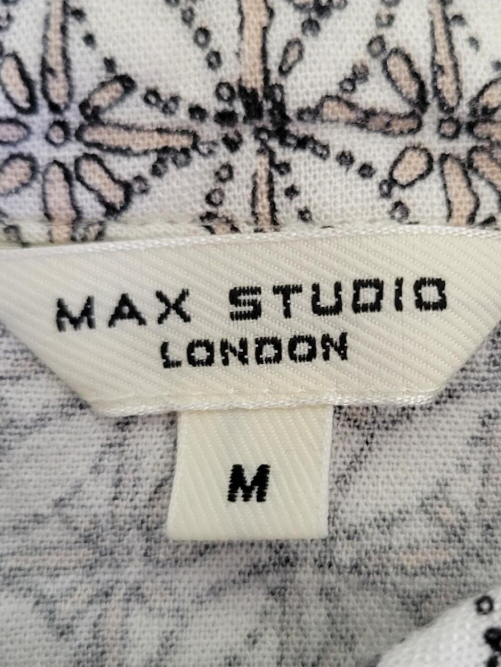 Max Studio | Boho Print Button-Up - Picture 6 of 7